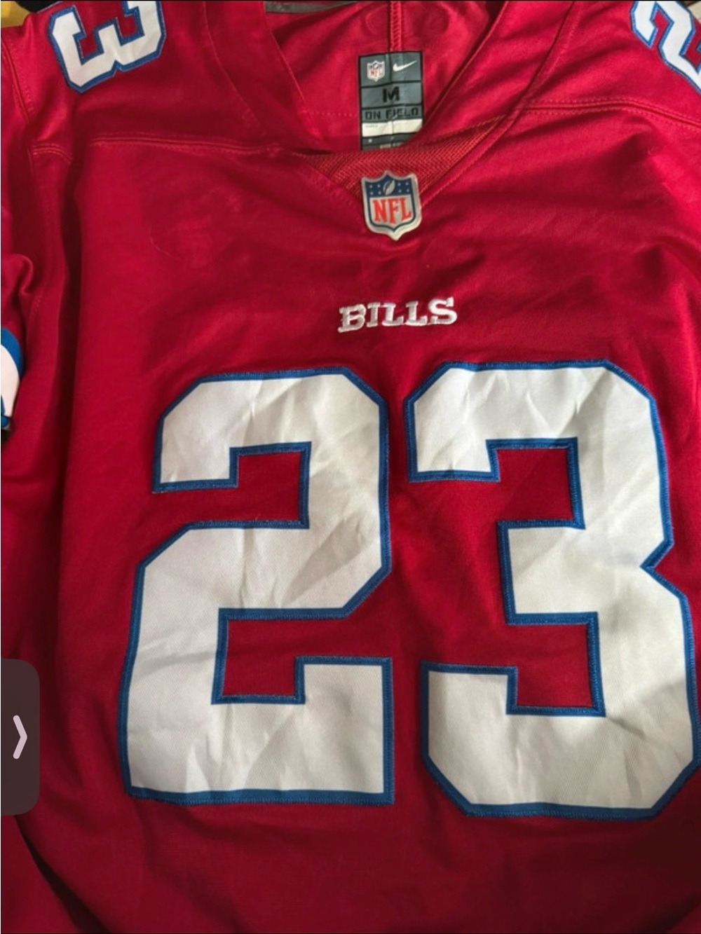 🏈 Buffalo Bills Micah Hyde #23 Nike Red Alternate Jersey